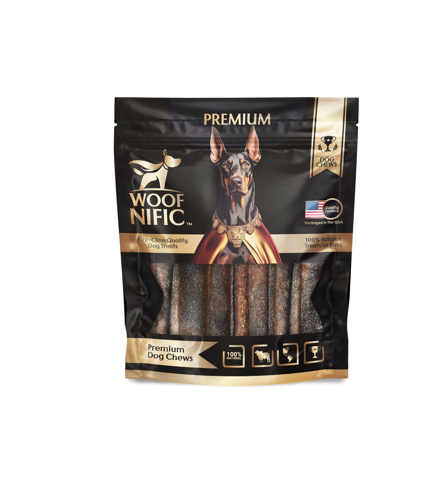 Woof Nific Straight Collagen Bully Sticks