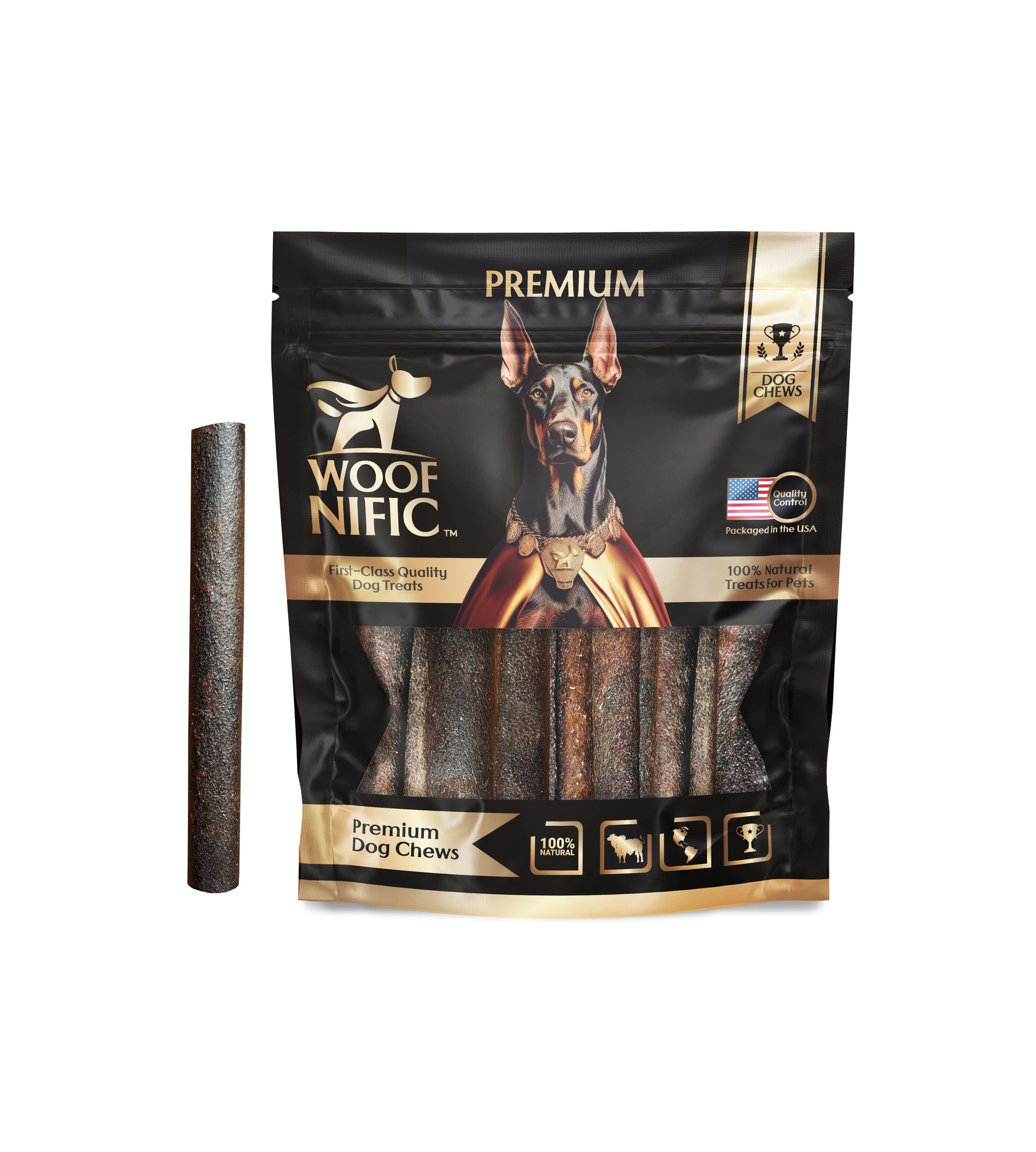 Woof Nific Straight Collagen Bully Sticks